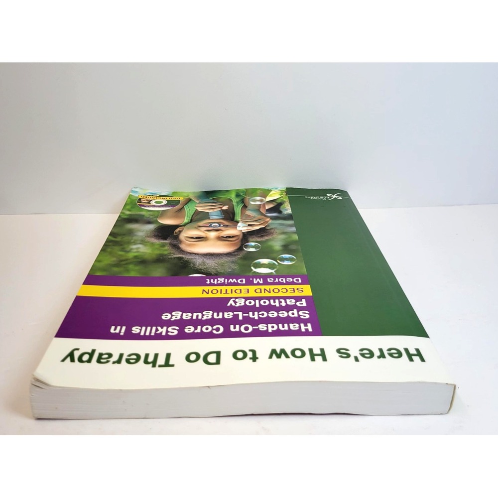 Here's How To Do Therapy 2nd Edition Dwight SLP Textbook DVD Plural Publishing - Picture 14 of 16